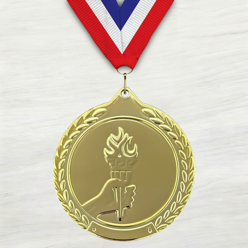 Medalla de Metal de Victoria de 2.5" con cinta MDL700